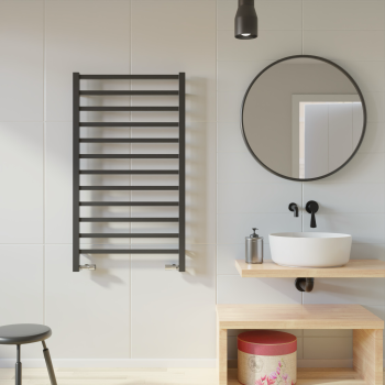 Radiator de baie TELL 5 negru 530x940mm 401W Imers 1152CZ